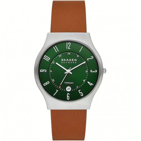 Meeste Kell Skagen SUNDBY TITANIUM (Ø 40 mm)