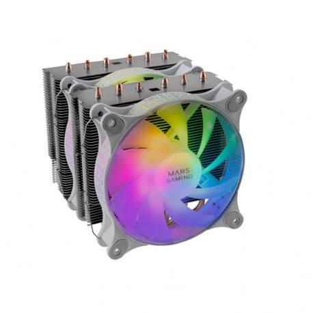 Mars Gaming MCPU-XT CPU Cooler Dual Tower Cooling 300W 2x120mm ARGB