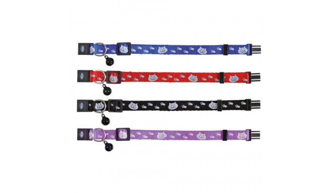 Cat collar reflective nylon