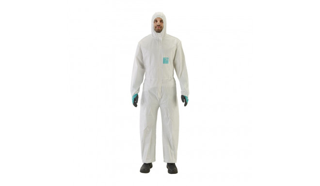 Kaitseülikond ühekordne Type 5/6 Ansell Alphatec 2000 Comfort, valge, hingav seljaosa, suurus XL