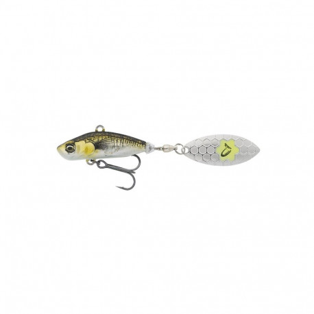 SavageGear 3D Sticklebait Tailspin 6.5cm/9g/1-3m Green Silver Ayu