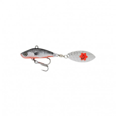 Lant SG 3D Sticklebait Tailspin 6.5cm/9g/1-3m Black Red