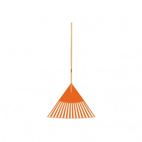 Leaf rake with clog free tines Truper®