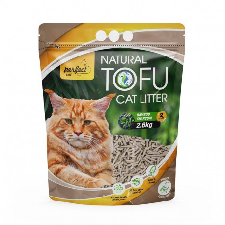 Tofu Cat Litter Bamboo Charcoal 6L/2.6kg