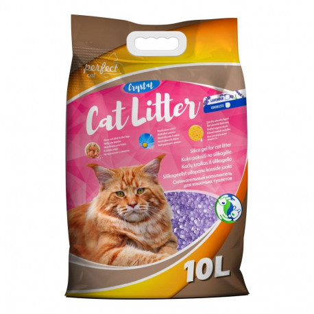 Silica Gel Grystal Cat Litter Lavender 10L