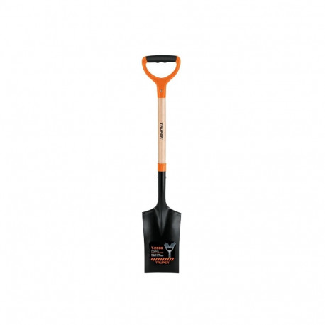Trenching spade 19x53cm, wooden shaft and 2-component wide D-handle, 106cm Truper®