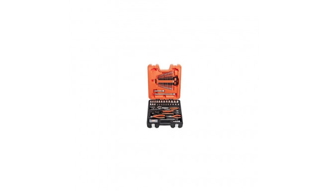 Mixed socket set 1/4-1/2,81pcs