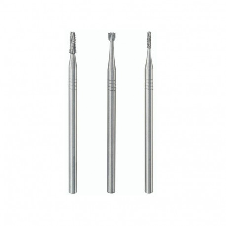 Volframkarbiidi freesid, erineva kujuga, 3 tk.