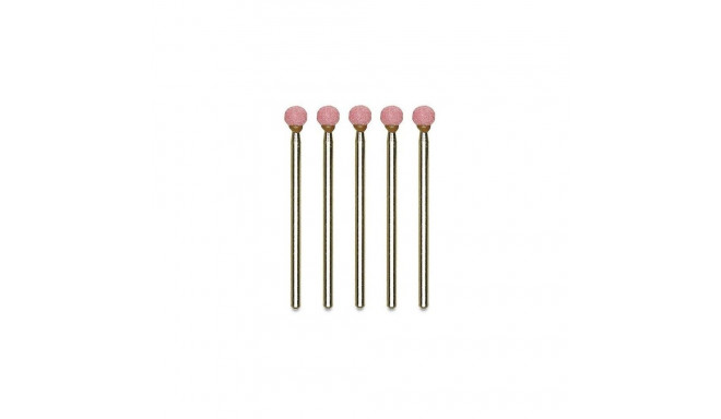 Corundum grinding bits, ball, 5 pcs.