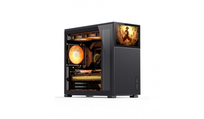 Jonsbo D41 MESH Screen ATX Case, Tempered Glass - black