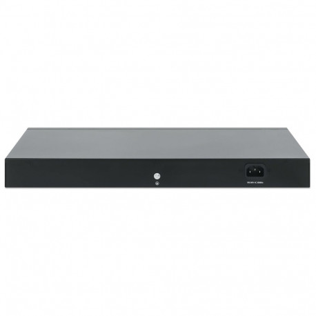 Intellinet lüliti 24-pordine gigabit ethernet PoE+, kaks 1G SFP-porti, IEEE 802.3at/af (PoE+/PoE) üh