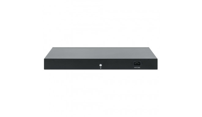 Intellinet lüliti 24-pordine gigabit ethernet PoE+, kaks 1G SFP-porti, IEEE 802.3at/af (PoE+/PoE) üh
