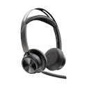 POLY Voyager Focus 2 Microsoft Teams sertifitseeritud USB-C-C peakomplekt + USB-C/A adapter