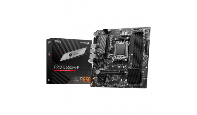 MSI PRO B650M-P motherboard AMD B650 Socket AM5 micro ATX