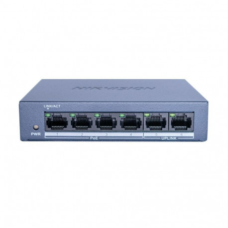 Hikvision võrgulüliti DS-XS0106-P, poola