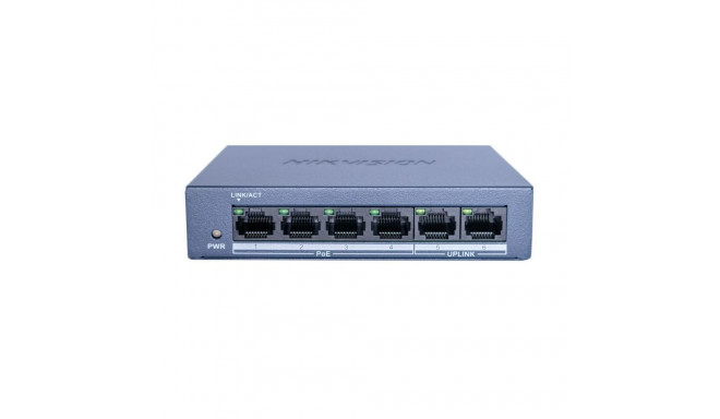 Hikvision võrgulüliti DS-XS0106-P, poola