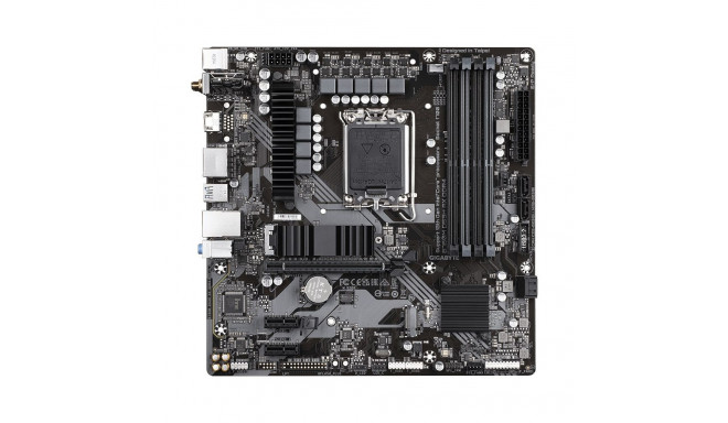 GIGABYTE B760M DS3H AX DDR4 Motherboard - Supports Intel Core 14th Gen CPUs, 6+2+1 Phases Digital VR