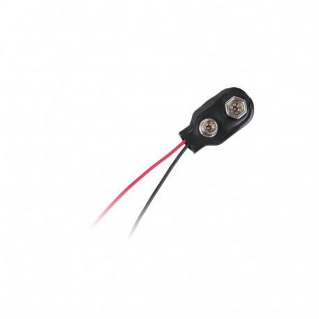 Cabletech patarei ühendusklamber 9V, 50 tk.