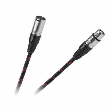 Kabel mikrofonowy gniazdo CANON-wtyk CANON 3m