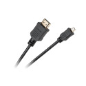 Kaabel HDMI tüüp A pistik – mikro HDMI tüüp D pistik