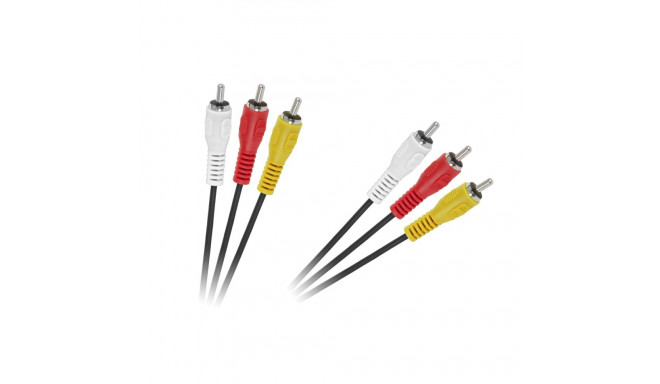 Kabel 3 x RCA - 3 x RCA 1,5 m kaabel