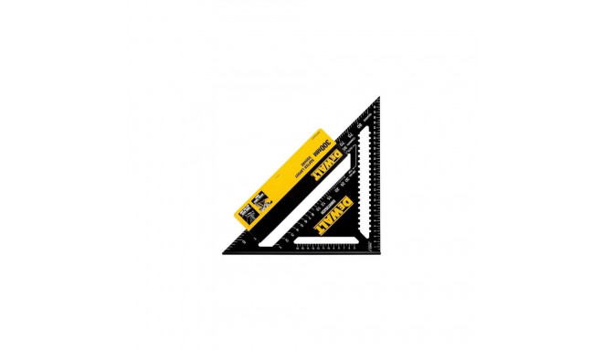 DeWALT DWHT25228-0 ruler 300 mm Aluminium Black, Yellow