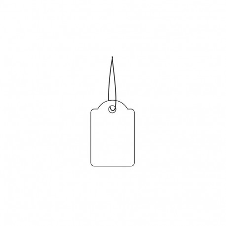 HERMA Strung marking tags 25x38 mm with red string 1000 pcs.