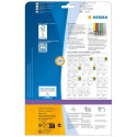 HERMA File labels A4 61x297 mm white paper matt opaque 75 pcs.
