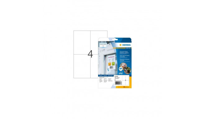 HERMA 4576 self-adhesive label Removable White 80 pc(s)