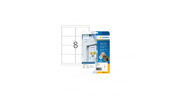 HERMA 4575 self-adhesive label Removable White 160 pc(s)
