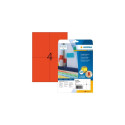 HERMA 4562 self-adhesive label Rectangle Red 80 pc(s)