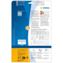 HERMA 4519 self-adhesive label Rounded rectangle White 40 pc(s)