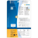 HERMA Rating plate labels A4 45.7x21.2 mm silver extra strong adhesion film matt 1200 pcs.