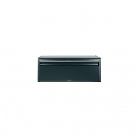 Brabantia Matte Black Fall Front Bread Bin Rectangular 1 pc(s)