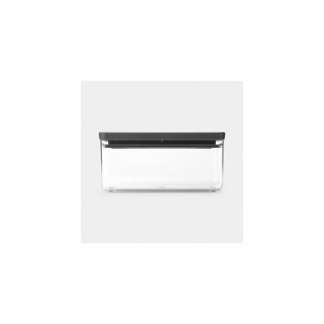 Brabantia Tasty+ Rectangular Canister 1.5 L Grey, Transparent 1 pc(s)