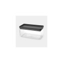 Brabantia Tasty+ Rectangular Canister 1.5 L Grey, Transparent 1 pc(s)