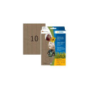 HERMA 2072 self-adhesive label Rounded rectangle Permanent Brown 240 pc(s)