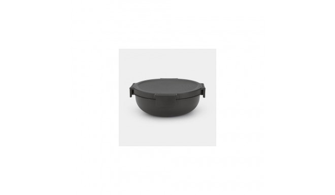 Brabantia Make &amp; Take Lunch container 1.3 L Plastic Grey 1 pc(s)