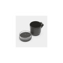 Brabantia Make &amp; Take Round Mug 0.6 L Grey, Transparent 1 pc(s)
