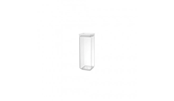 Brabantia Tasty+ Square Plastic Transparent, White