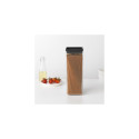 Brabantia Tasty+ Square Plastic Black, Transparent