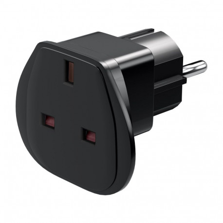 goobay Travel adapter UK to safety plug CEE 7/7