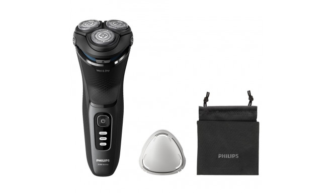 Philips Wet or Dry electric shaver S3244/12, Wet&Dry, PowerCut Blade System, 5D Flex Heads, 60min sh