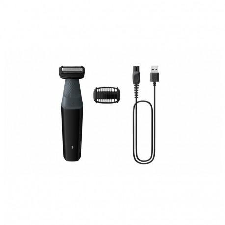 Philips 3000 series showerproof groin and body trimmer BG3017/01 Skin friendly shaver 1 click-on com