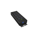 Hub 7-Port IcyBox USB 3.0 IB-HUB1703-QC3 incl. 3 Ladeport
