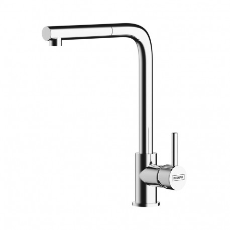 köögisegisti väljatõmmatava voolikuga KERNAU KWT 06 PO kroom