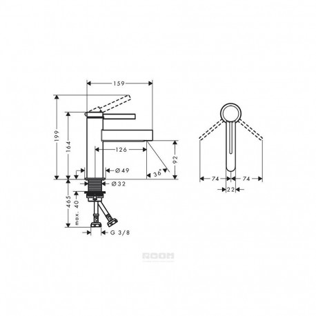Faucet Hansgrohe Finoris 76010670
