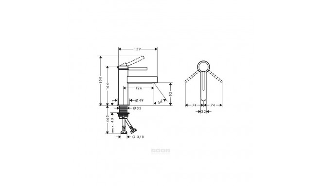 Faucet Hansgrohe Finoris 76010670
