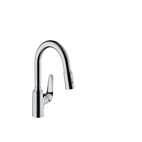 Köögisegisti väljatõmmatava voolikuga Hansgrohe Focus M42, 71801000
