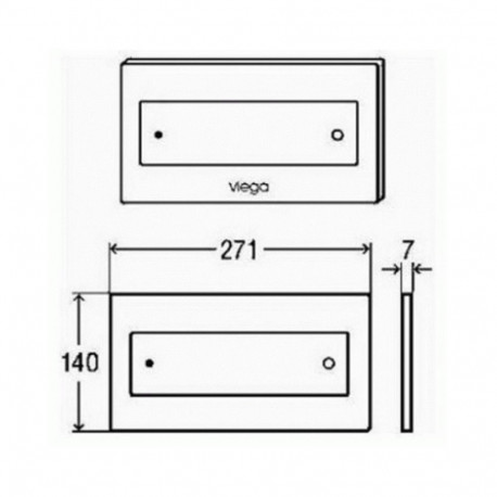 WC loputusnupp Viega Visign for Style 12, 687861